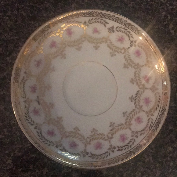 C.T. Germany Set of 2 Saucers - Picture 2 of 5